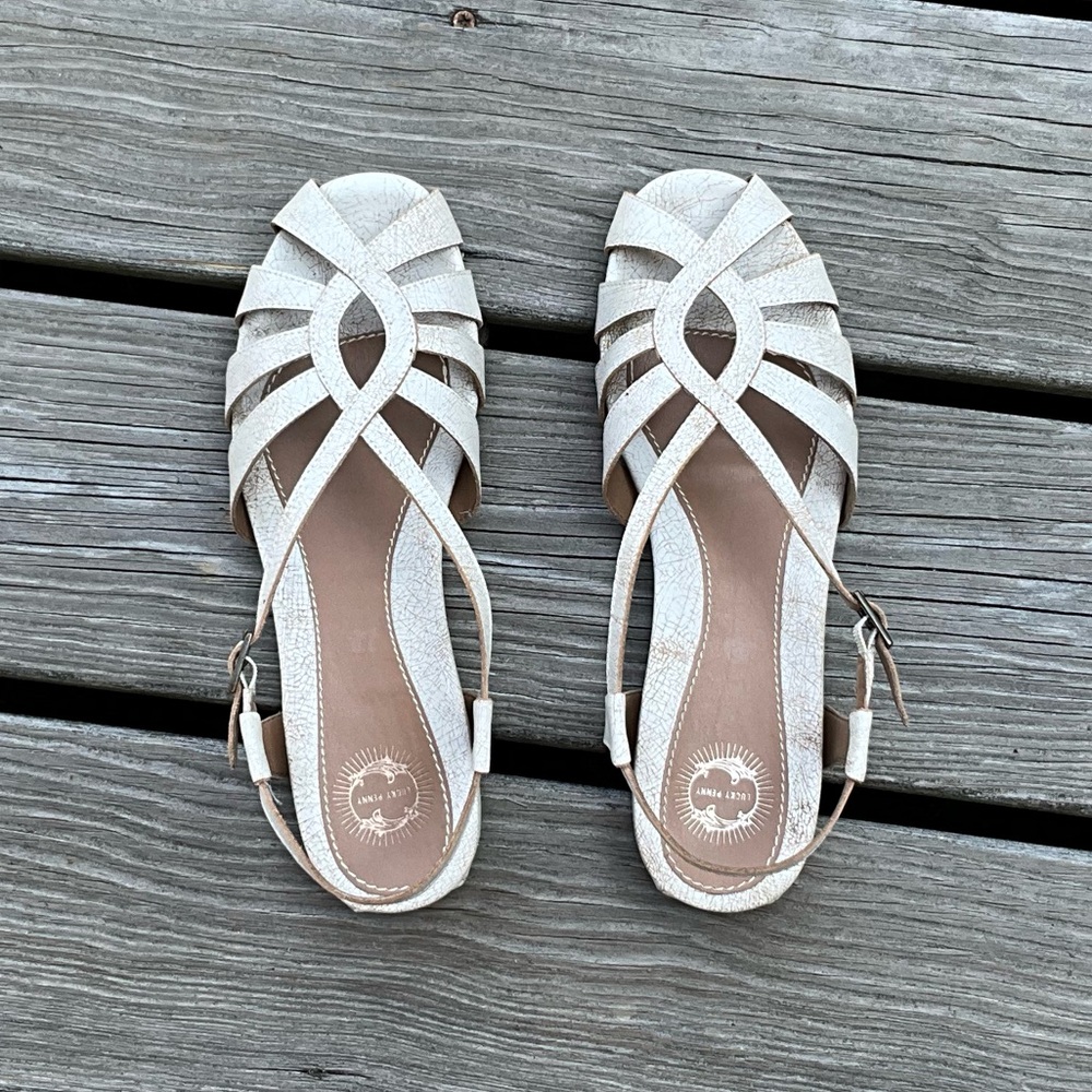 NWT Lucky Penny Saturday sandals purchased from Anthropologie